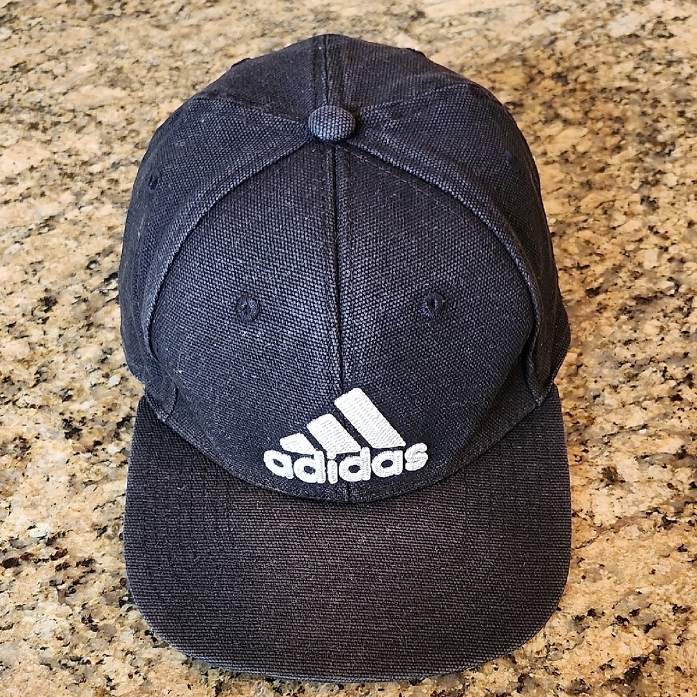 Adidas Black‎ Denim Mens S/M Producer 2 Aeroready Stretch Fit  Hat
